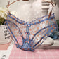 Bowknot Transparent Mesh Lace Hollow Panties