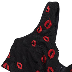 Lace front clasp bra