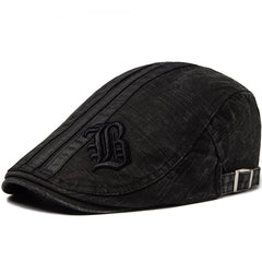 Men's letter beret