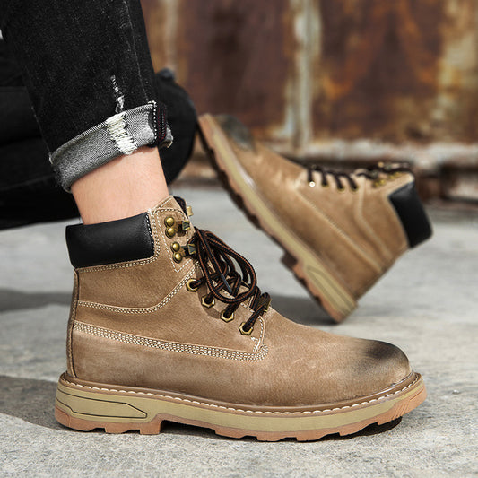 Men's Winter High Top Outdoor Warm Boots