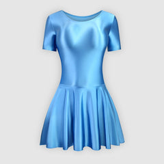 Shiny Silky Bodycon Tutu
