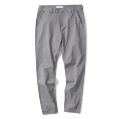 2024 New Men's Pure Cotton Versatile Loose Business Casual Trousers