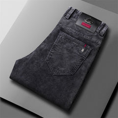Men's Thickened Corduroy Cotton Straight Business Casual Pants