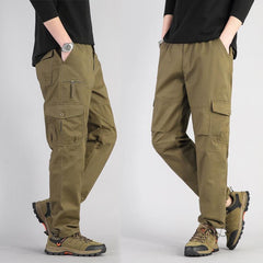 Men's Retro Large Size Outdoor Casual Overalls