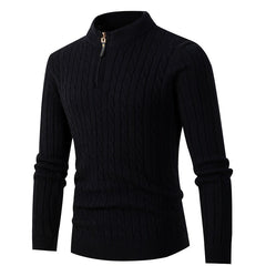 Men's Thick Zipper Warm Sweater