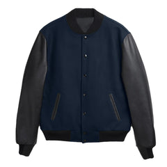New style patchwork flying jacket single breasted leather jacket