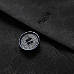 2024 New Slim Fit Casual Letter Printed Blazer