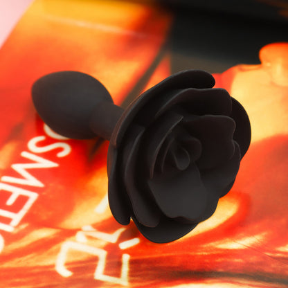 Rose Silicone Anal Plug