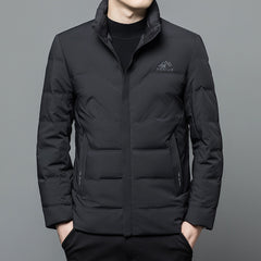 Loose casual men's warm down jacket