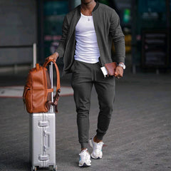 New Men's Casual Outdoor Sports Suit