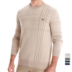 Men's Round Neck High Quality Fashion Solid Color Sweater