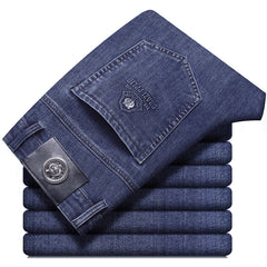soft and comfortable versatile men's denim trousers