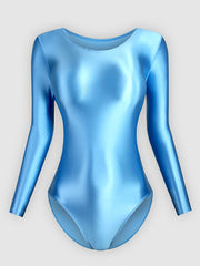 Bodycon Shiny Silk Bodysuit