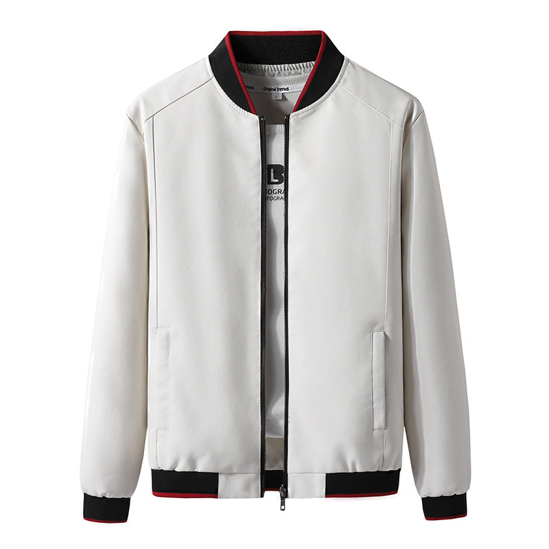 2023 Men's Slim Fit Leather Jacket