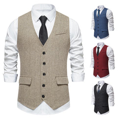 2023 Men's Slim Business Vest