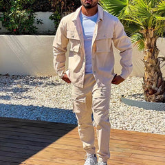 Men's Casual Fashion Slim Sports Suit