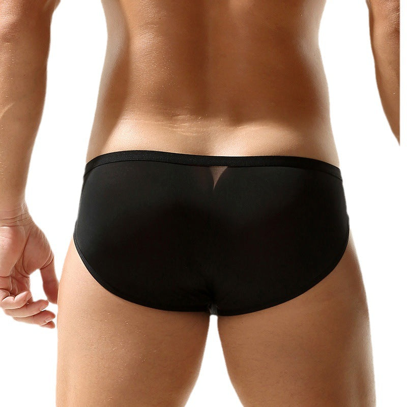 Men's Skin-friendly, Comfortable, Breathable, Sexy Low-waist Sexy Bikini Briefs