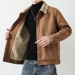 Men's New Winter Casual Sherpa Jacket