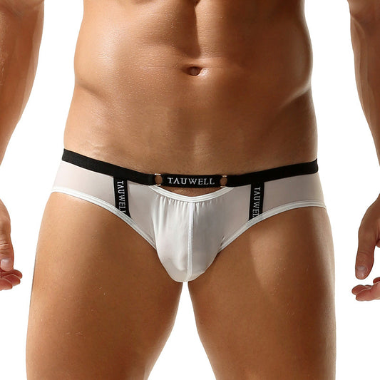 Men's Skin-friendly, Comfortable, Breathable, Sexy Low-waist Sexy Bikini Briefs