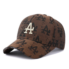 Embroidered letters casual duck hat