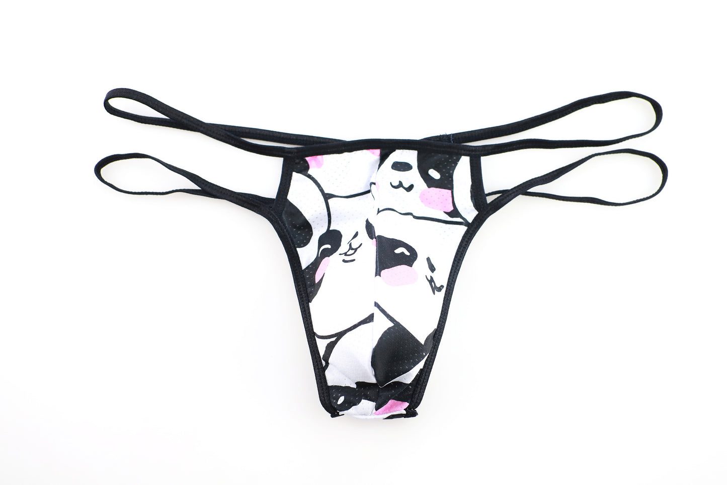 Fashion print sexy thong