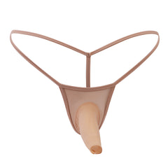 Men's Mesh Transparent Low Rise Thong