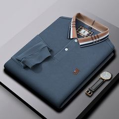 Men's Pure Cotton Lapel POLO Shirt