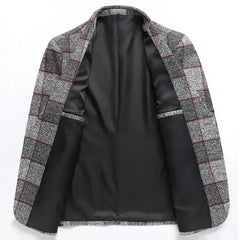 New Wool Slim Fit Business Casual Blazer