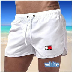 Men's casual youth multi-color sports swimming shorts men