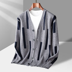 Men's New Wool Slim Casual Cardigan