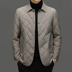 Men's Mulberry Silk Large Size Business Casual Jacket
