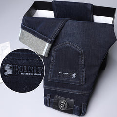 Men's Stretch Loose Straight Casual Casual No-iron Jeans