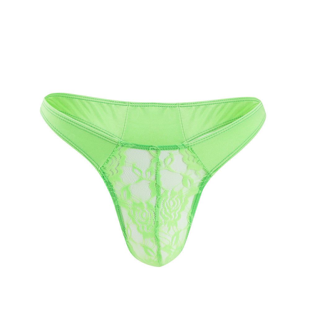 Trendy personalized lace U-convex perspective Panties