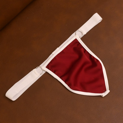 Sexy Stretchy Low-rise Satin Thong