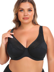 Popular lace plus size bra BCDEF cup tight bra