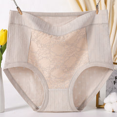 Oversized Cotton High Waist Panties