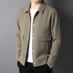 2024 New Men's Casual Lapel Loose Jacket