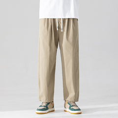 2024 Men's New Loose Straight Casual Trousers