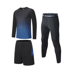 Men's Fitness Clothing Running Sports Breathable Quick-drying Suit