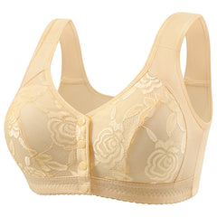Comfortable large size wire-free bra