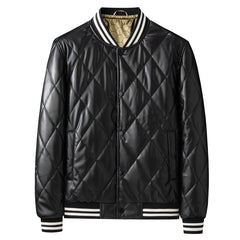 New Warm and Versatile Leather Jacket