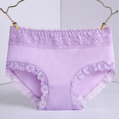 Breathable skin-friendly lace panties