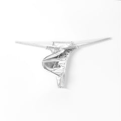 Men's Low Rise Sexy Shiny Leather Thong