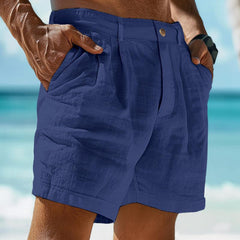 Men's Linen Comfortable and Stylish Beach Shorts