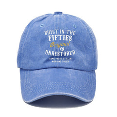 Men's Retro Soft Top Baseball Cap
