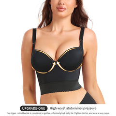 New high-support body-shaping vest-style body-shaping plus-size sports bra