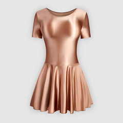 Shiny Silky Bodycon Tutu