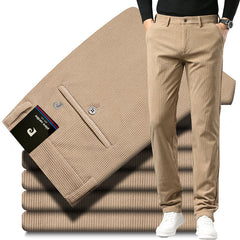 Men's Casual Straight Corduroy Pants