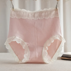 Cotton high waist tummy control briefs
