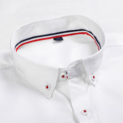 Men's Solid Color Business Casual Shirt